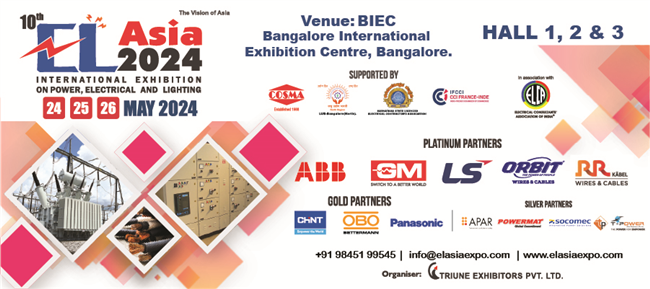 10th Elasia – 2024  : An Established Marketplace for Electrical Industry
