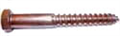 Silicon Hex Head Bronze Lag Bolts 