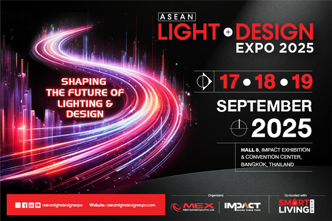 LED Expo Thailand Evolves into ASEAN Light + Design Expo