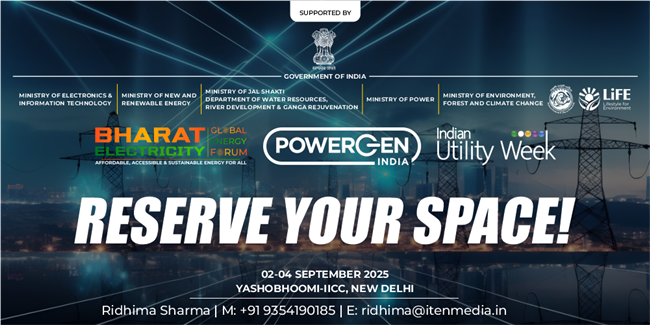 The Future of Power & Utilities at Bharat Electricity, POWERGEN India & Indian Utility Week 2025